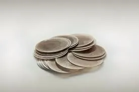 36mm diameter Round Boiler Disc of Transparent Natural High Quality Mica of Indian Origin