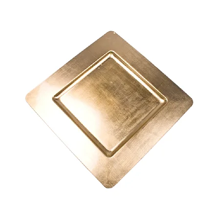 Square Shape Aluminium Silver Color Under Plate With Highest Quality Customized Size Under Plate For Sale
