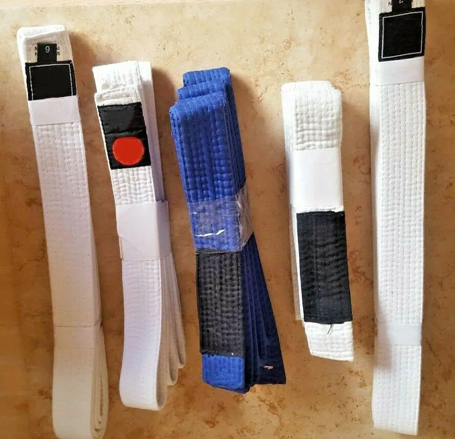  Недорогие камуфляжные ремни для карате дзюдо боевых искусств каратэ цветной пояс из 100% хлопка