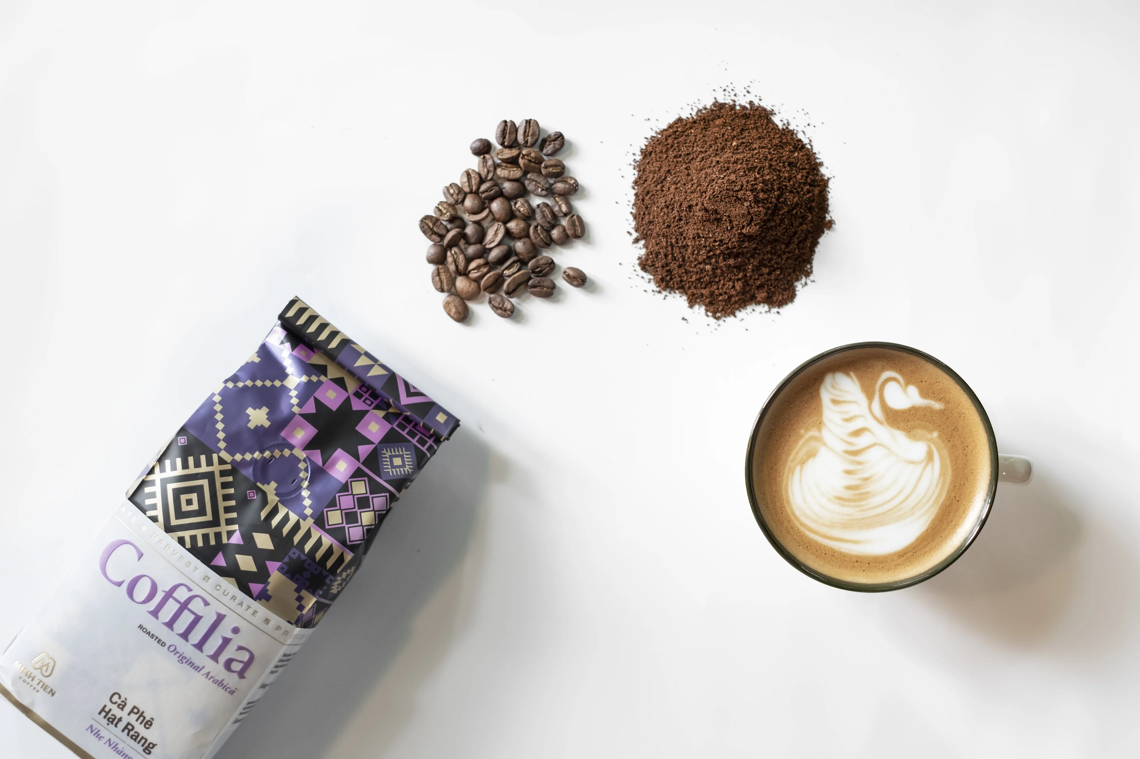 
Fruity And Choco Taste Arabica Variety Gentle Son La Coffilia Roasted Ground Coffee From Vietnam 