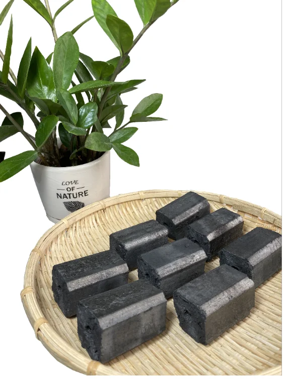  Лидер продаж 2021 древесный уголь высокое качество вьетнамские опилки барбекю брикет (резка) бездымный