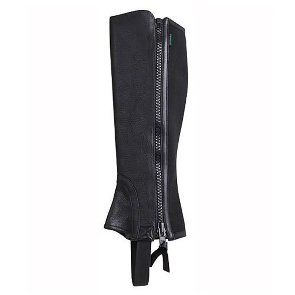 100% Top High Quality Half Chaps Horse Riding Chaps Cow Leather Equipment Genuine Leather Chaps For Men