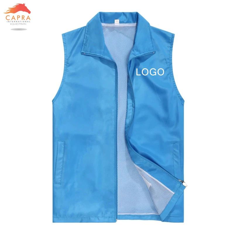 custom multi pocket road safety work vest high visible reflective safety working vest different solid colors.