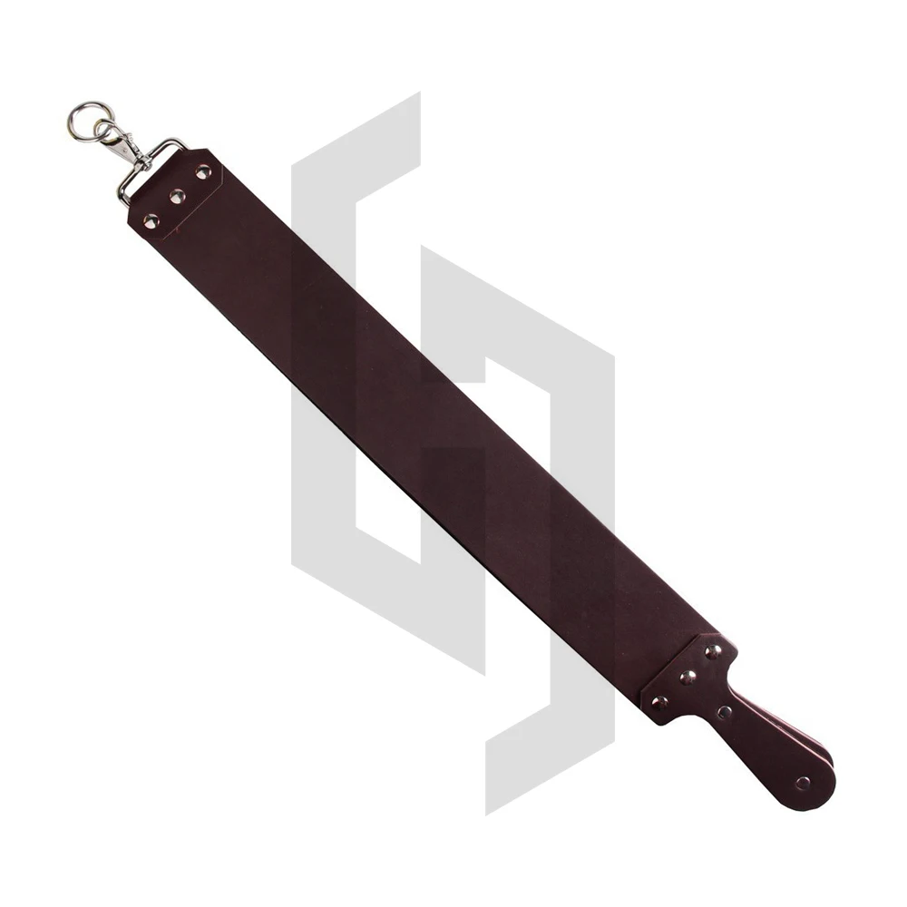 Single Layer Leather Razor Strop Shaving Sharpener Strap Barber Genuine Leather Straight Razor Sharpening Belt Thick