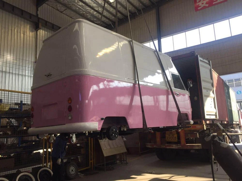 
Best selling WNP vw kombi ice cream stand mobile fast food truck with ice cream machine ice cream food truck for sale USA 