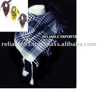 Latest Design Custom Made Plain arafat Scarf