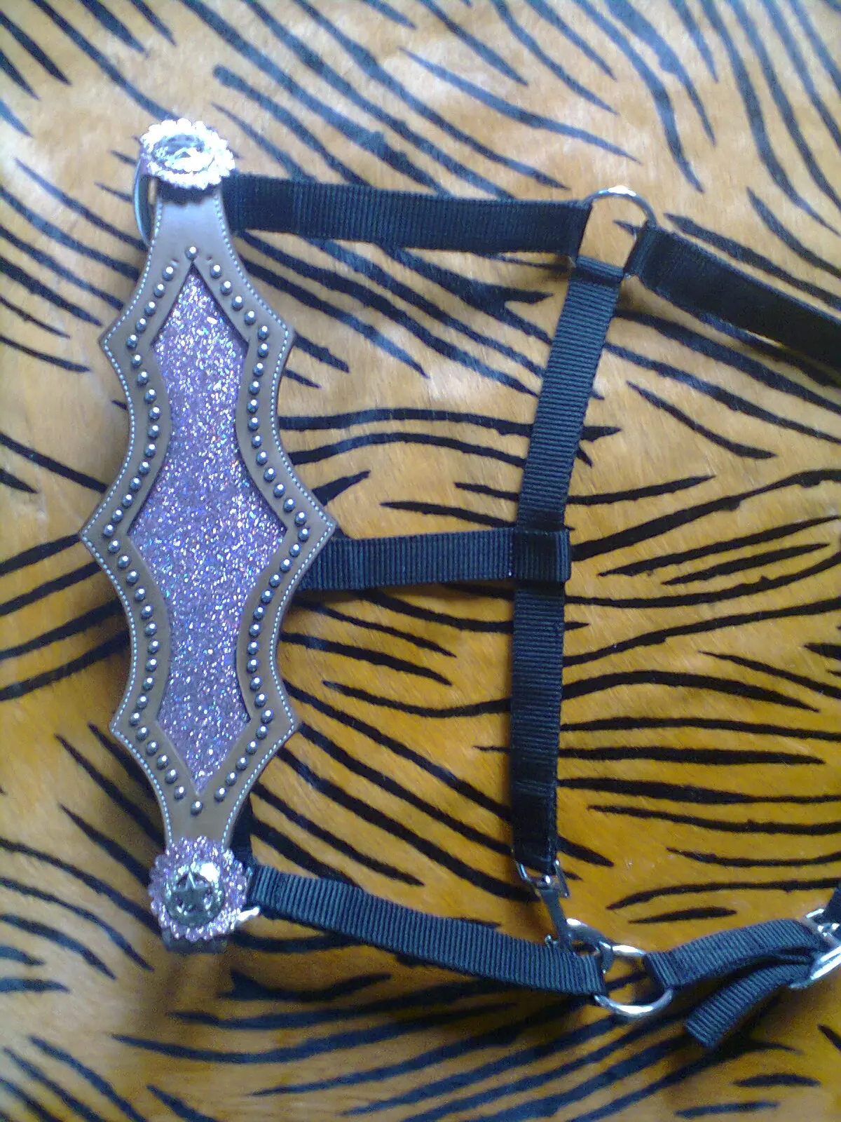 New Fancy Bling Bronc Halter Horse Halter Different and Attractive Horse Bronco Halter Assorted colors