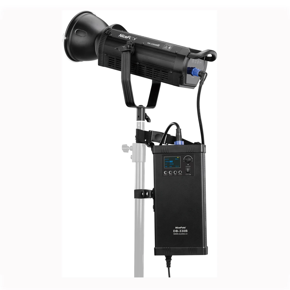 NiceFoto HA-3300BII 330 Вт Профессиональные светодиодные лампы для видеосъемки с фотопленкой Свет профессиональное оборудование