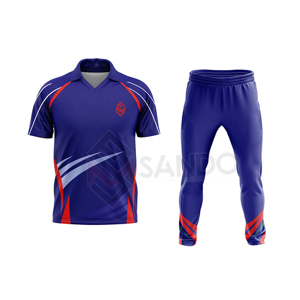 OEM Best Service Design Team Cricket Uniform Customized Sublimated logos New Design Cricket Uniform