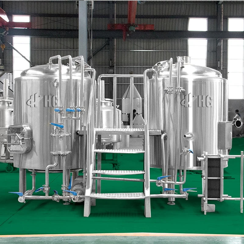 5BBL Turnkey Project Of Brewery Whole Set Beer Brewery Equipment Beer Brewing Equipment Home Beer Brewing Equipment