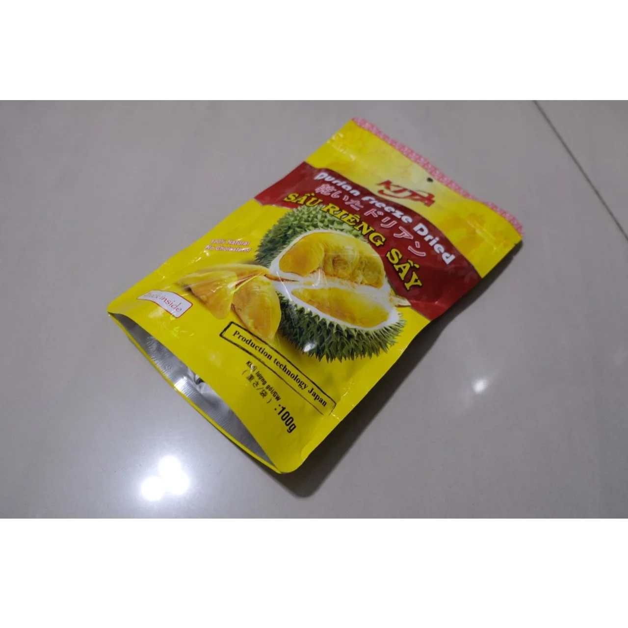 Wholesale Many Vitamin Gift Packing Sweet Taste Natural GMO Open Air Sliced Dried Durian