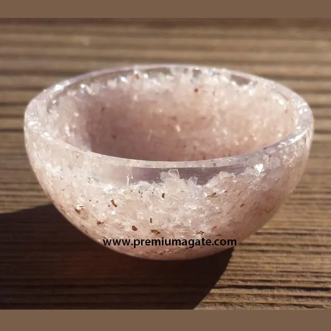 
 Оптовая продажа, чаша для оргона из розового кварца, чаша для оргонита из Индии  