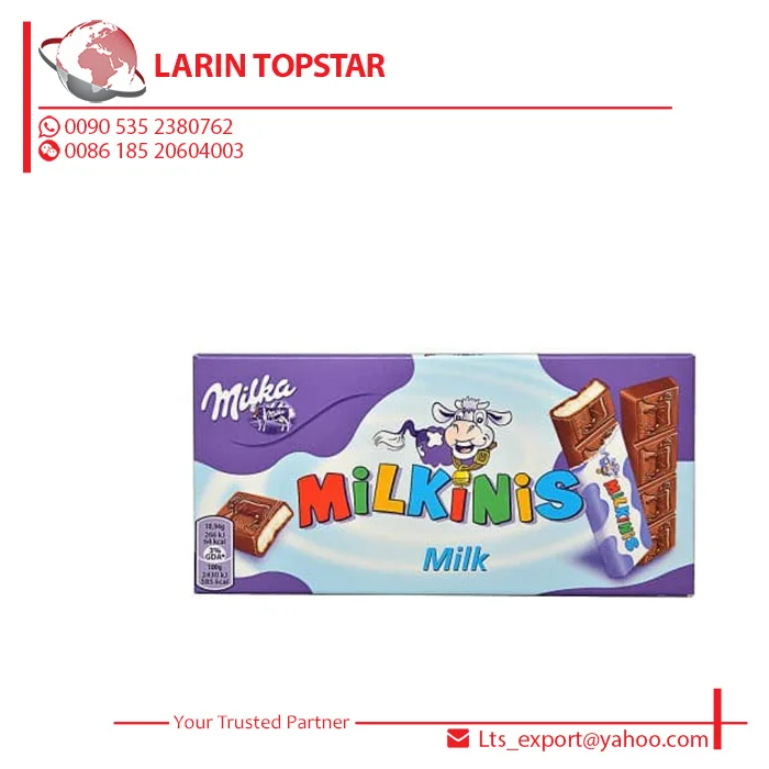 Milkaa chocolate Milkinis stick big 88g (Mondelez Chocolate bars) MILKA