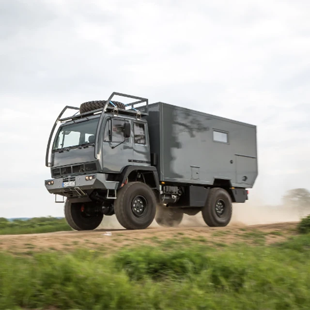 Kindle 4x4 Offroad Expedition Truck Camper Box Caravan