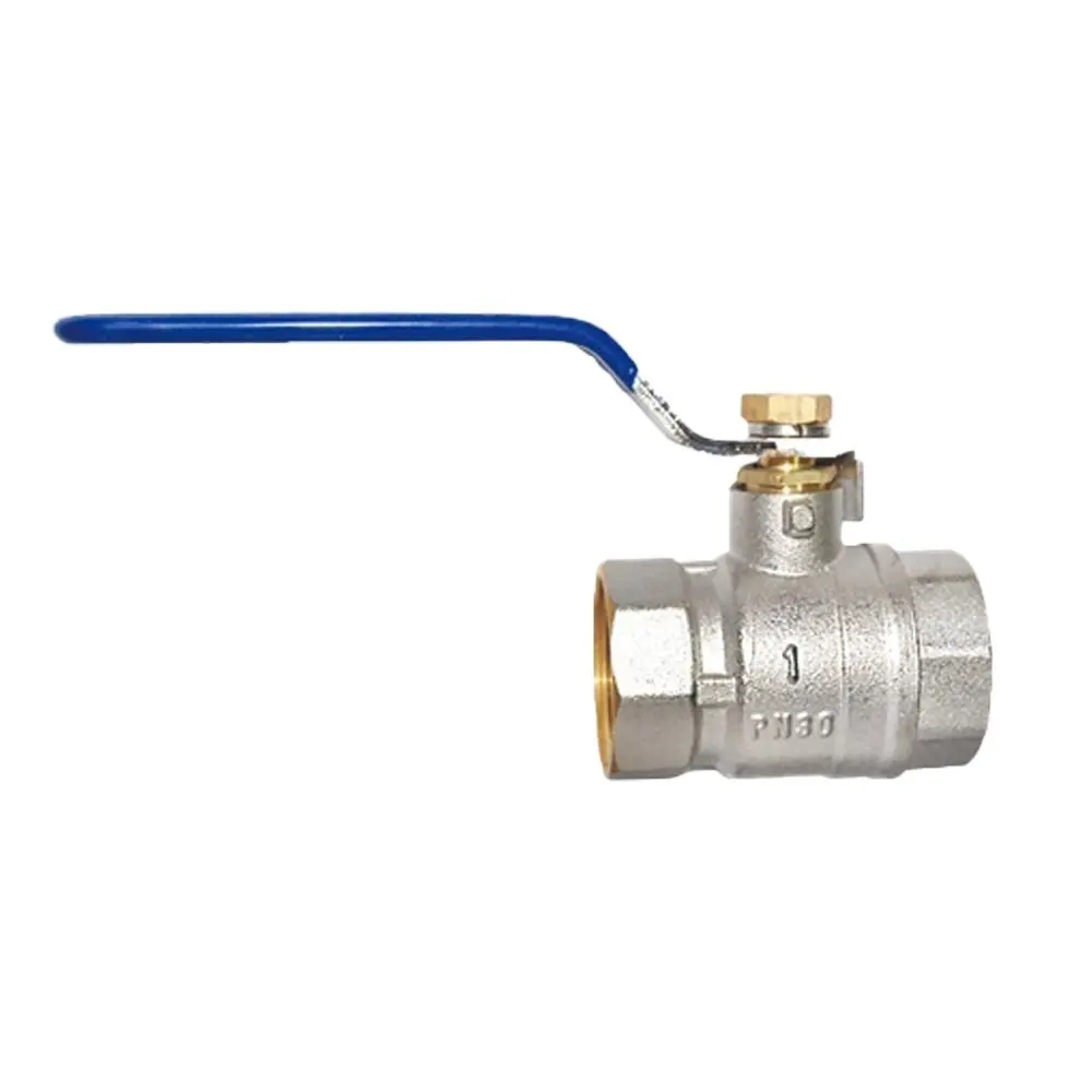 USA standard brass ball valve cast iron ball 1/2 inch 3/4 inch -2 inch stainless steel lever handle