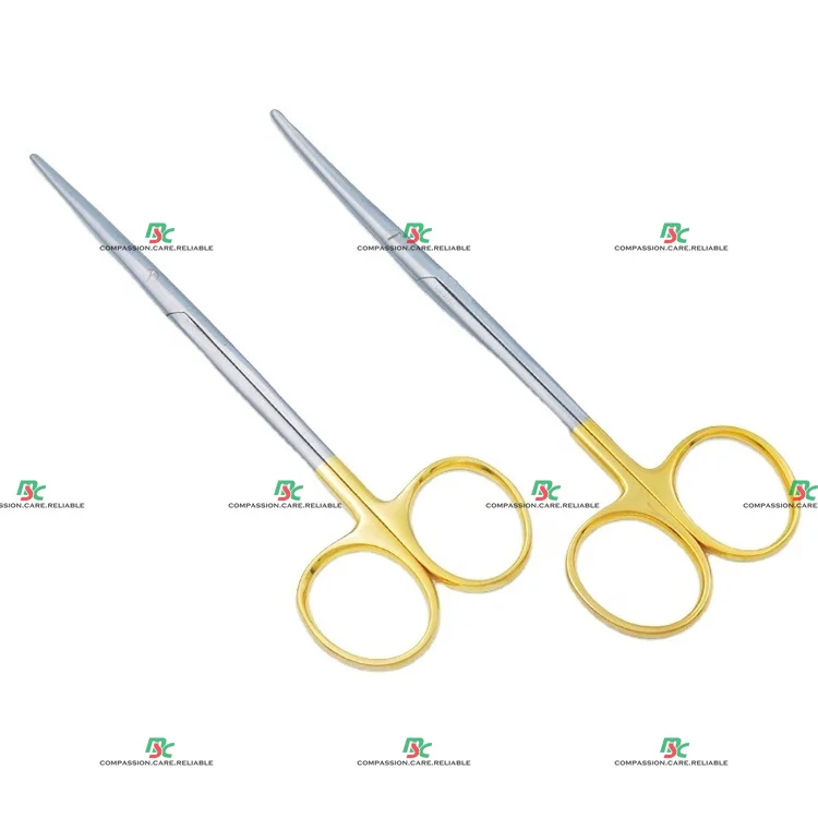 
TC Inserts Metzenbaum Scissors Straight Curved Surgical Scissors Medical Equipment 