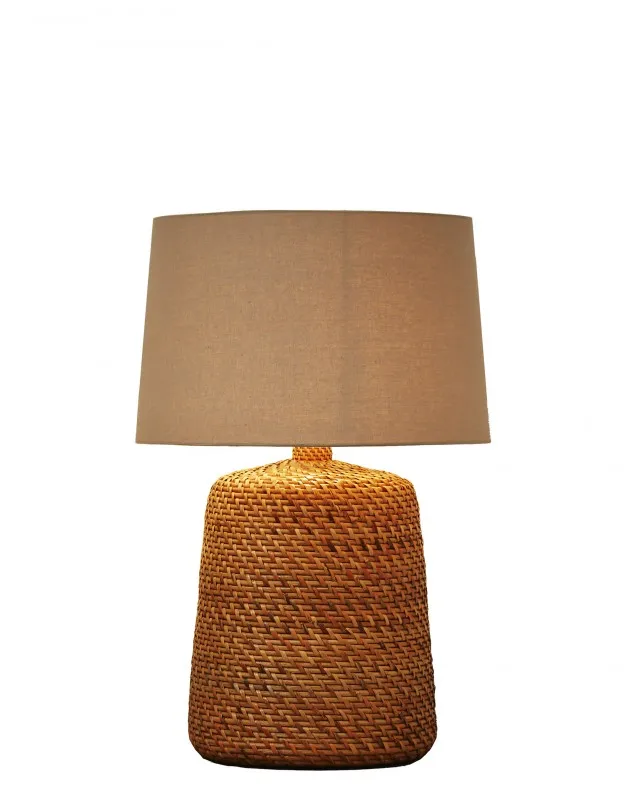LIGHTING 2021high quality bed room bamboo rattan table lamp AL2020182 ACHIO Vietnam manufacturer INTERTEK