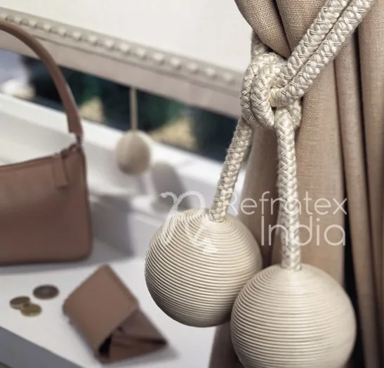 Home Decorative Contemporary  Curtain Tieback Bulk Supplier And Manufacture By Refratex India Maden india LowPrice