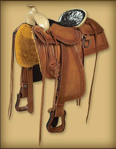 Western Horse Saddle