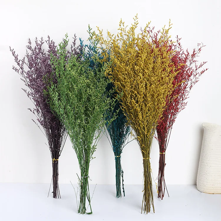 Ins style Limonium latifolium preserved  valentines grass for home and Decoration