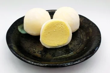 Premium Frozen Musang King Snowy Durian Mochi Vegan Creamy OEM