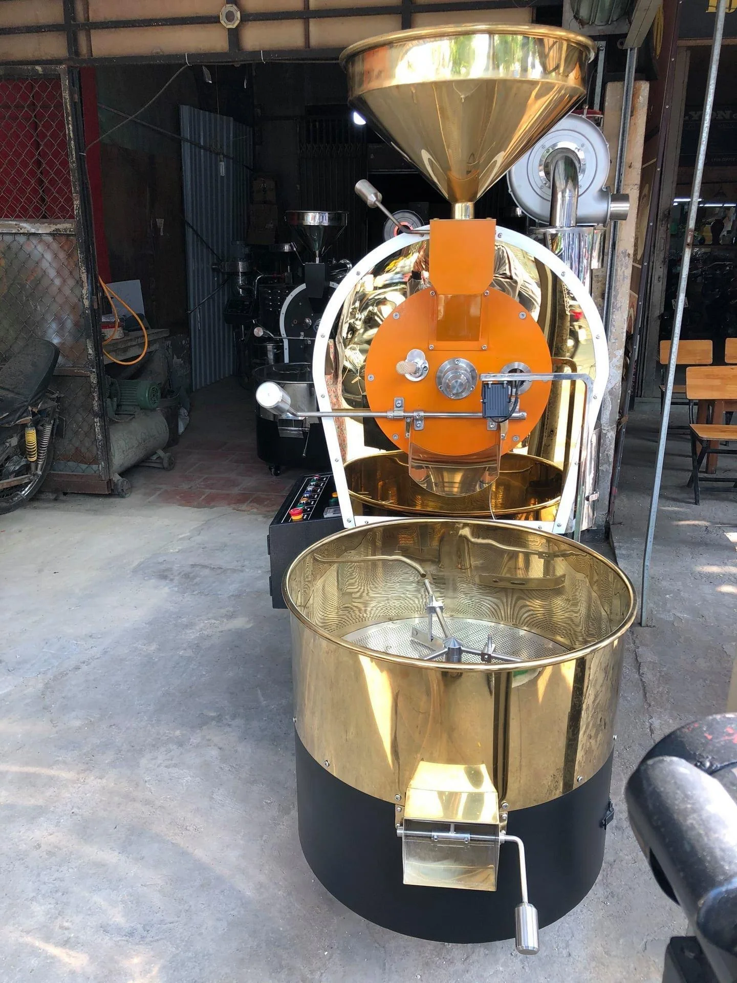New Stainless Steel Coffee Roaster 5Kg Made in Viet Nam