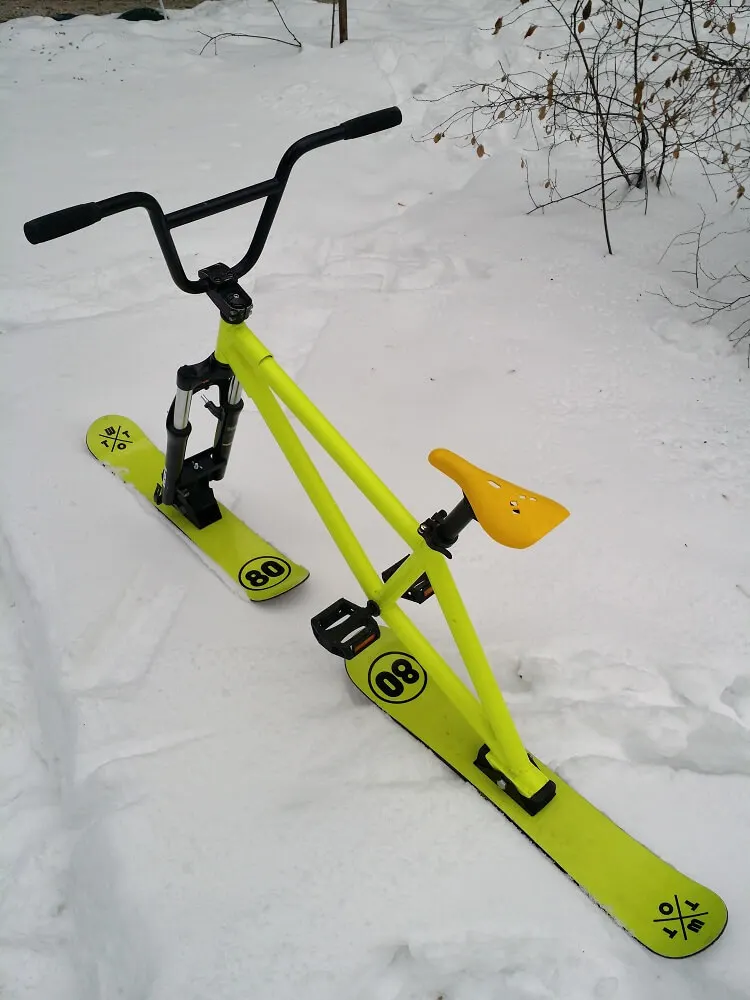  Skibike snowscoot для горнолыжный лыжный горный велосипед катания на