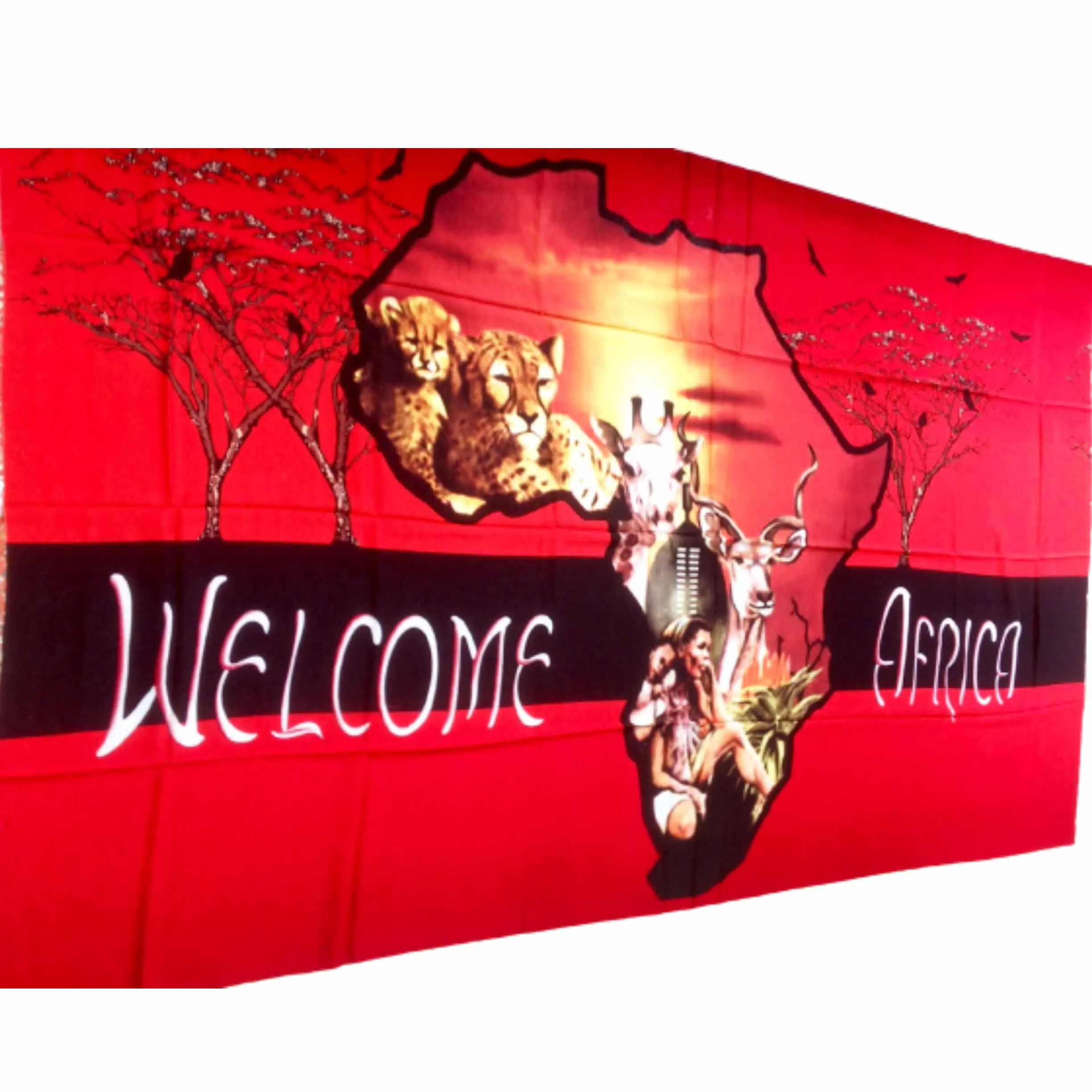 2022 Africa Animal Print Beach Dress Cover up 100% Sarong Beachwear Pareo Swimwear