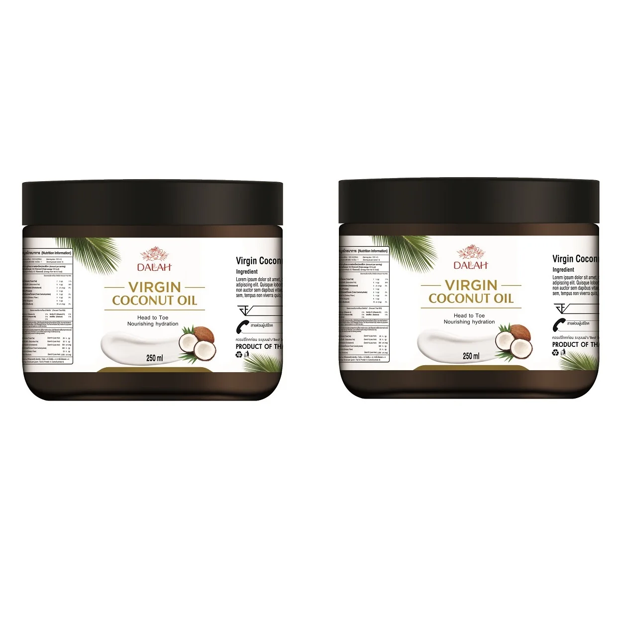 100% натуральное кокосовое масло пищевое холоднопрессованное для питательной кожи