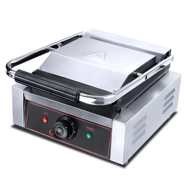 Guangzhou Cookunique Catering Contact Grill, Equipments For Restaurant China Panini Maker/Sandwich Maker