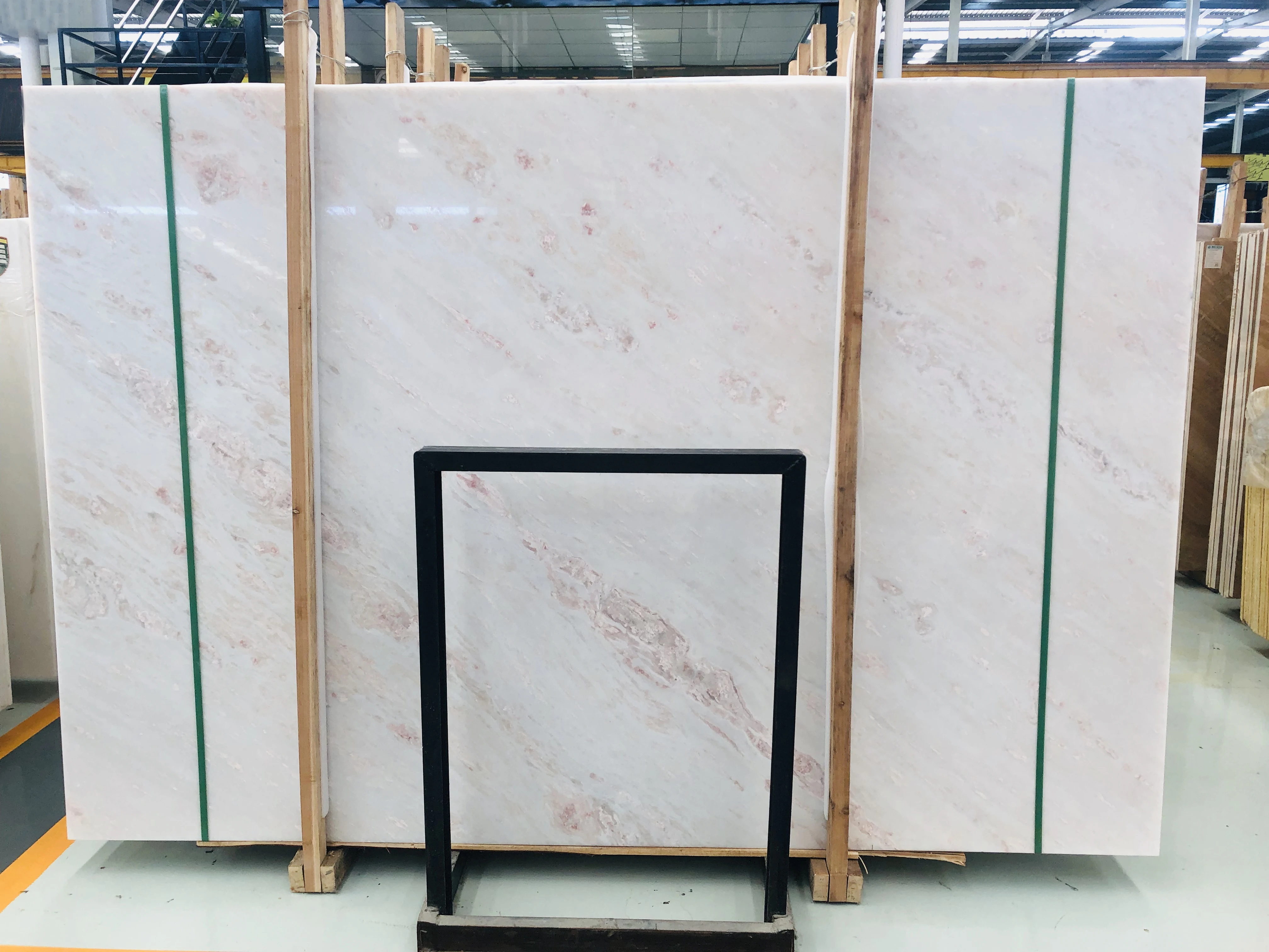 Розовый мраморный камень для садового пола и плитки большие плиты Rosalia