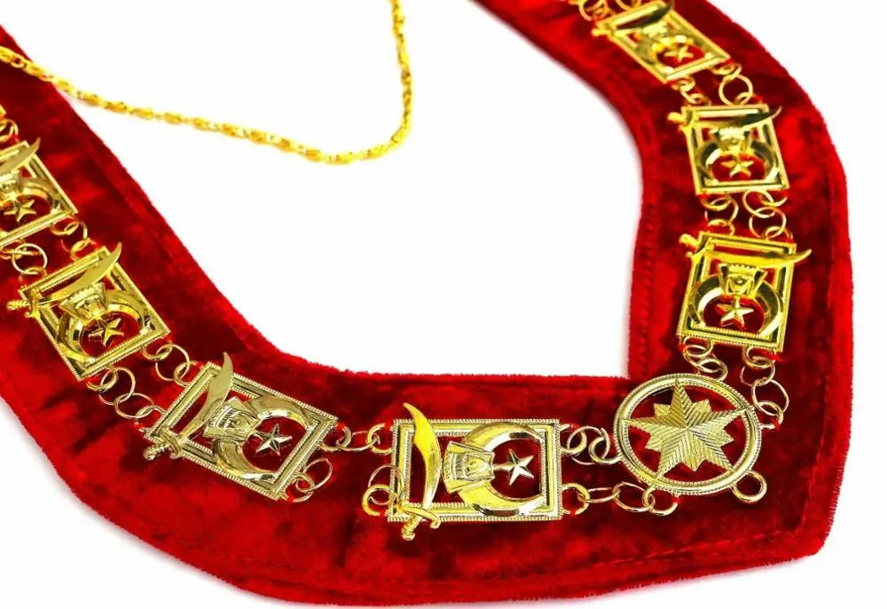 Masonic Regalia Shriner Chain Collar