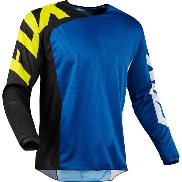 Custom Sublimated Motocross Jersey Motor Bike Racing Shirt Quick Dry Allover Printed Breathable Embroidery Custom Design