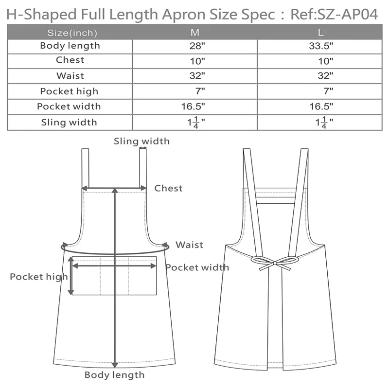 Apron Aprons Cheap Price Waterproof Cobbler Apron Double Side Apron With Pocket Pain Cobbler Work Vest Apron