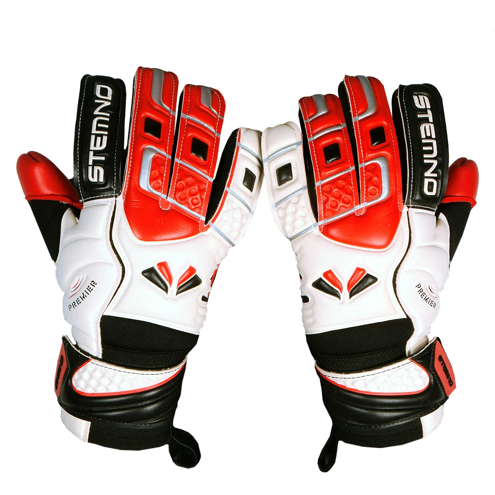 German Latex New Basic Customized high quality goalkeeper gloves Football gloves with finger protectors