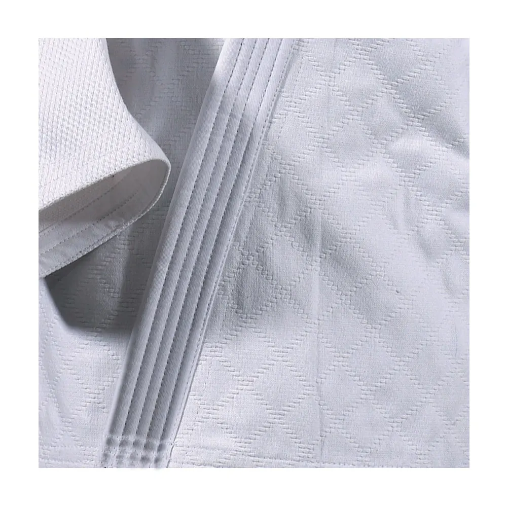 
Judo Uniform 100% Cotton Breathable Fabric For Adults Men Judo Karate Shirt With Elastic Waist Cotton Pants 