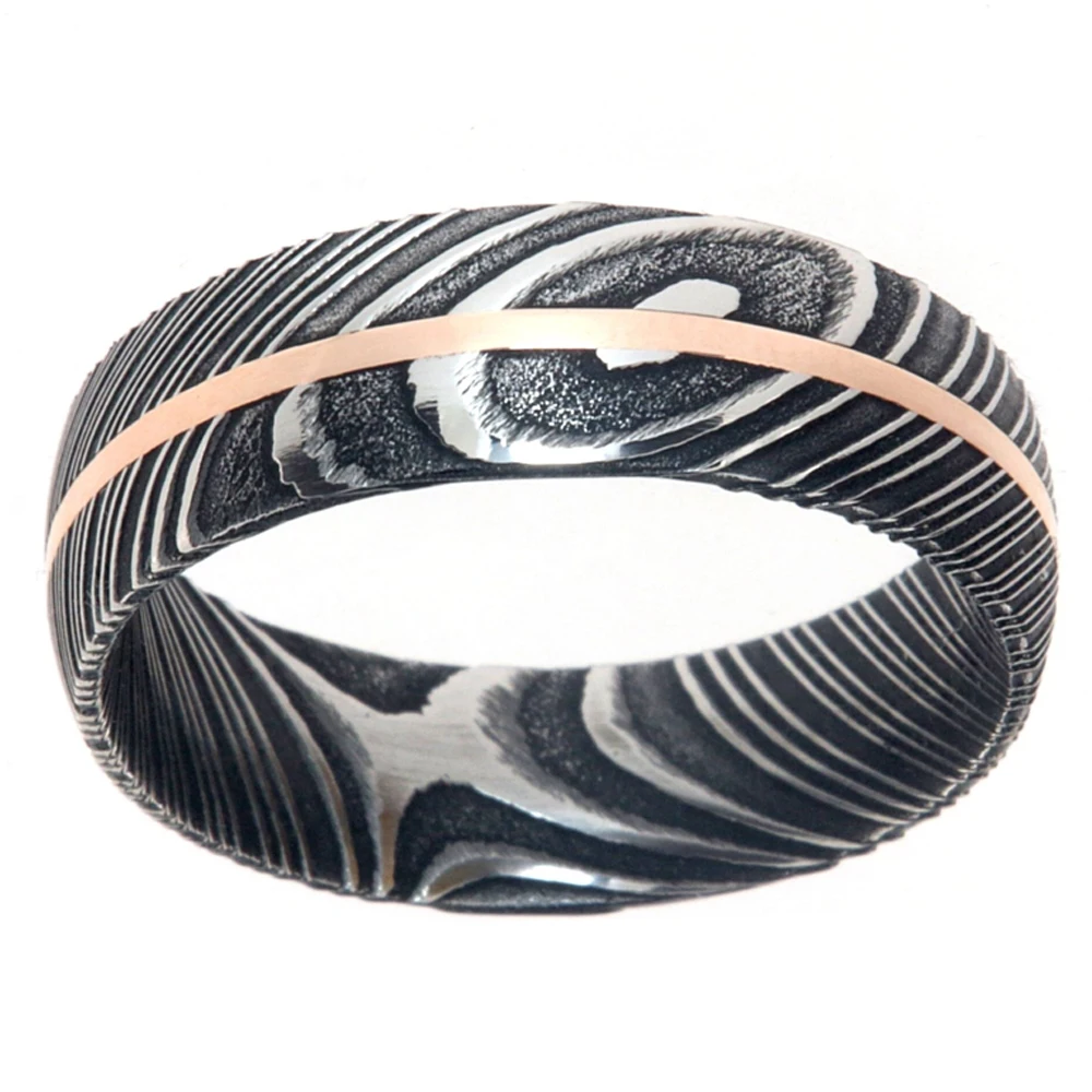 Best Selling 100% Top High Quality Custom Handmade Latest Model Damascus Steel Rings
