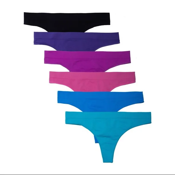 Custom OEM Ladies Sexy Thong Underwear Women Cotton Hot Embroidery Panty For Girls From Bangladesh