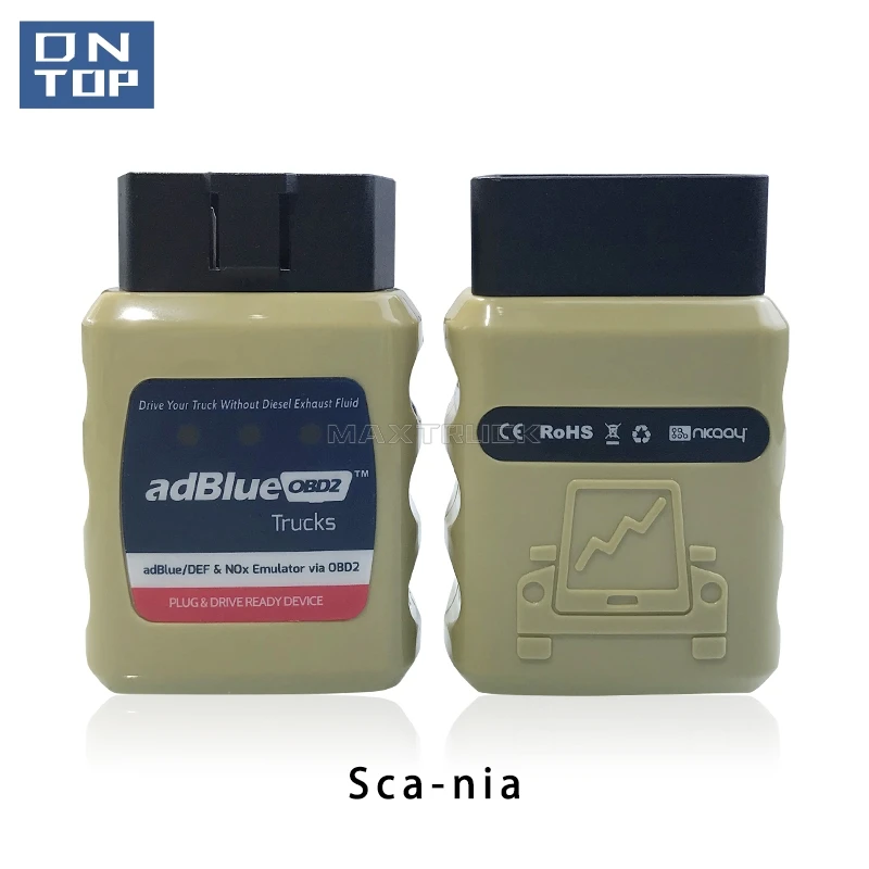 Maxtor Запчасти для тяжелых грузовиков Adblue Amulator OBD2