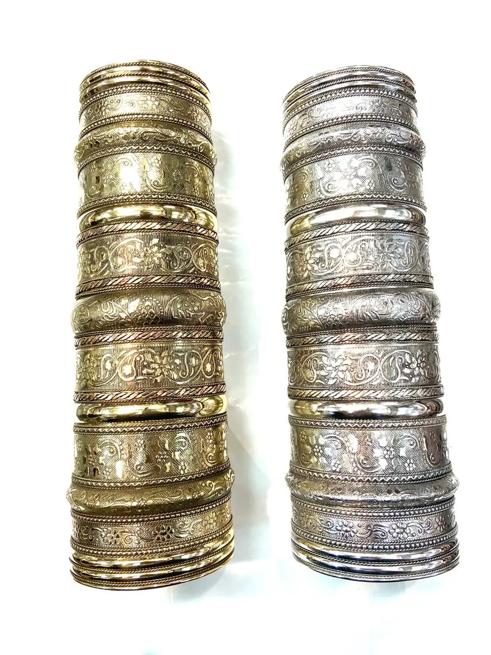 Handmade 6 inch brass cuff Bangle Cuff Bracelets Gold & Silver finish Wholesale Factory High Quality Cheap Price Bulk Stock