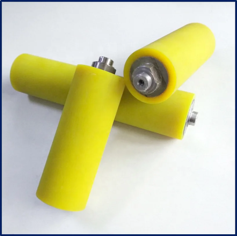 Mask machine parts rubber rollers plastic film machinery high quality rubber products