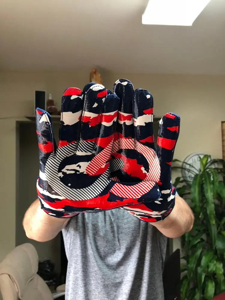 High quality  American Football Receiver Gloves