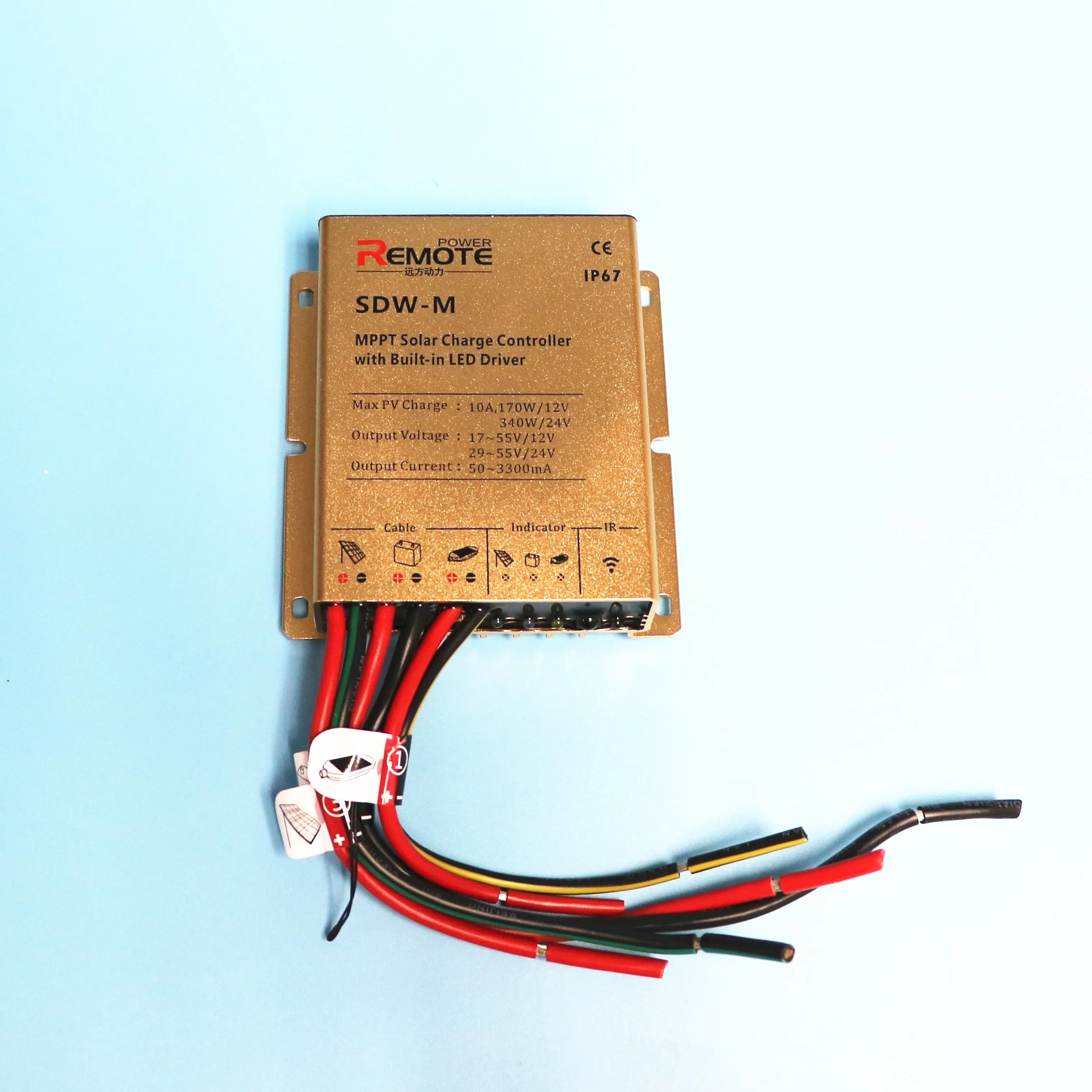 
10A 20A 30A 40A 50A 60A mppt solar charge controller for home system 