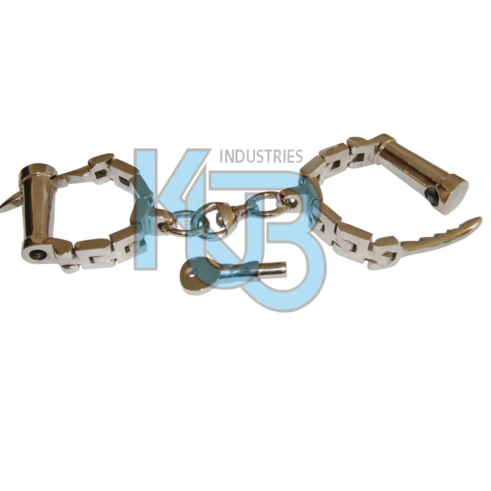 High Quality Brass Handcuffs