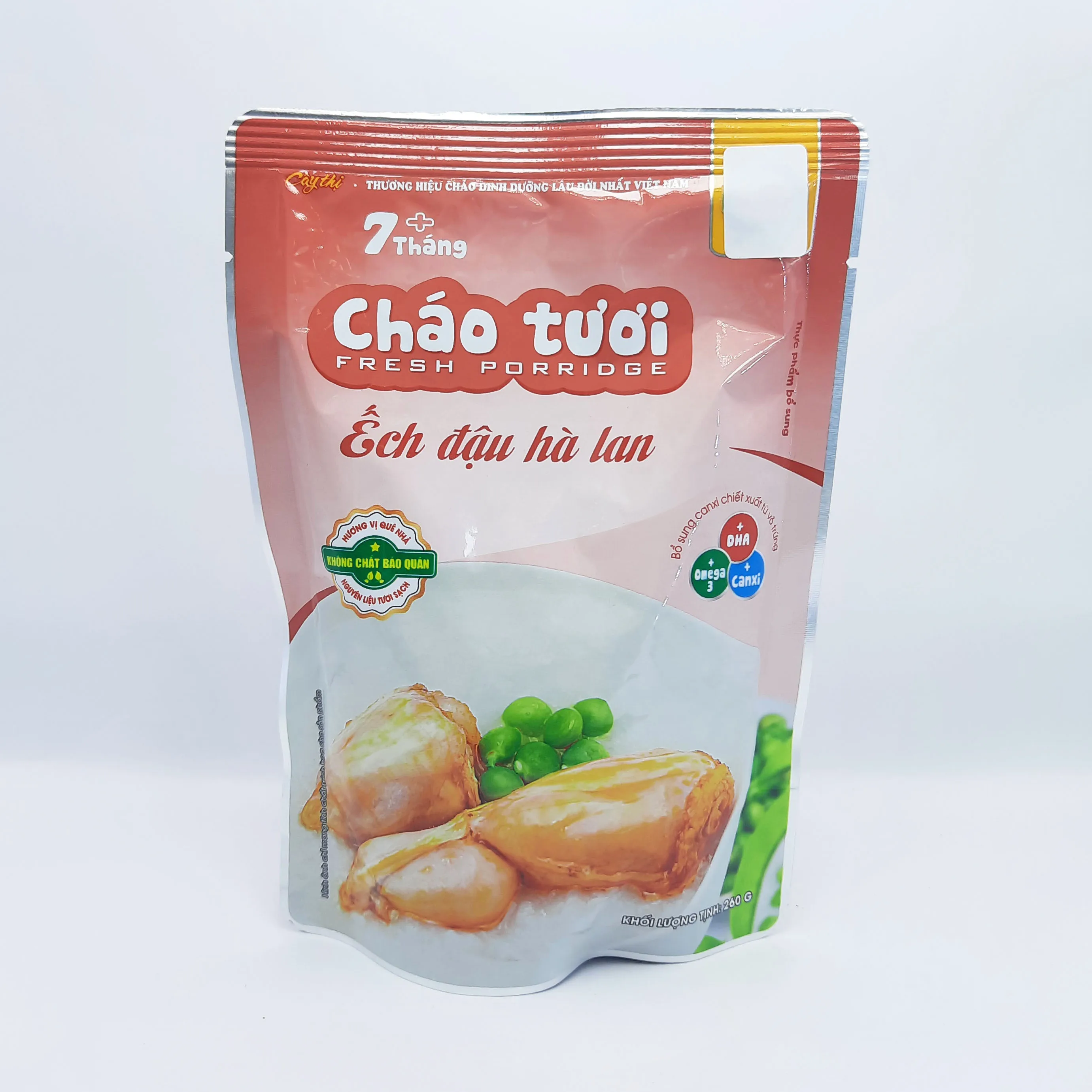 Хит продаж мгновенная каша из Вьетнама с изображением вкусной лягушки и гороха