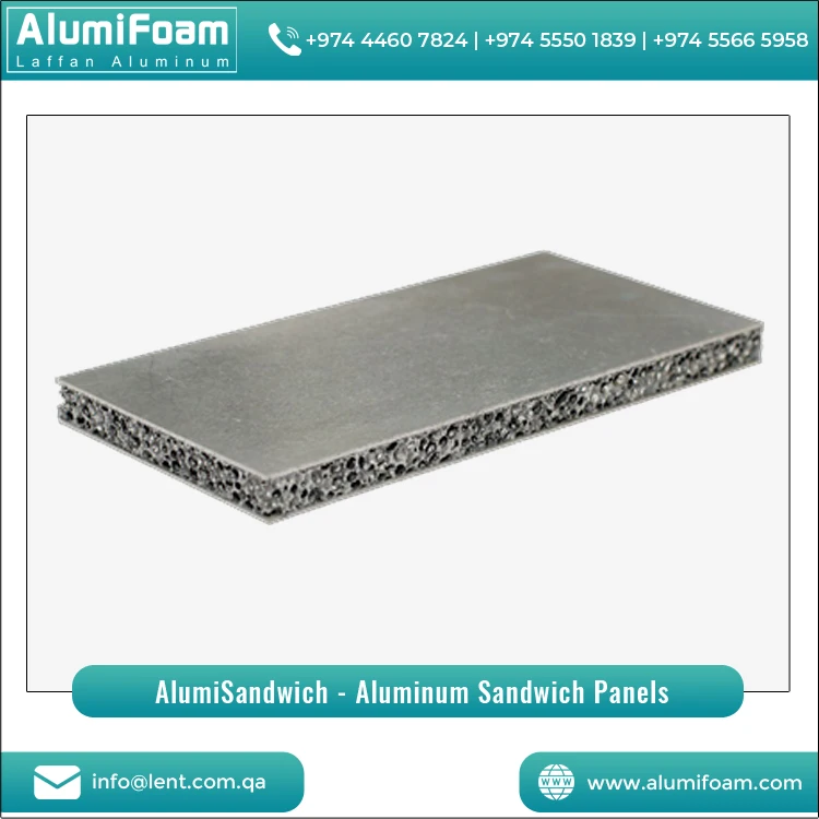 2021 New Arrival Ultra Light Sturdy Aluminum Sandwich Panel from Trusted Exporter Aluminum Composite Panels