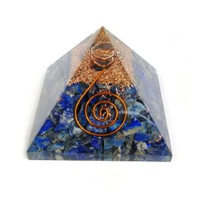 Wholesale Natural Lapis Lazuli Cheap Price Orgone Pyramid Buy From N H Agate