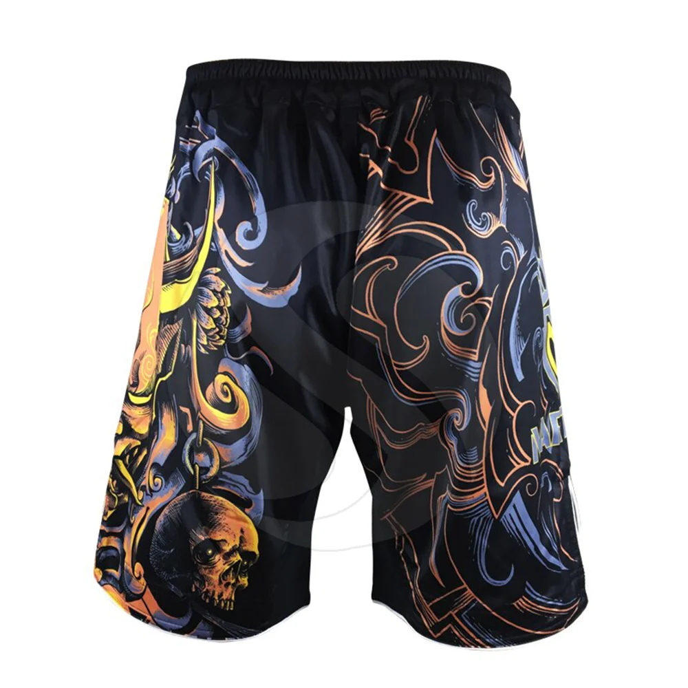  Пользовательский дизайн шорты MMA Grappling короткие боксерские