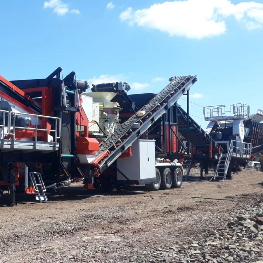 150 tph CAPACITY JC-2 MOBILE HARD STONE CRUSHING PLANT