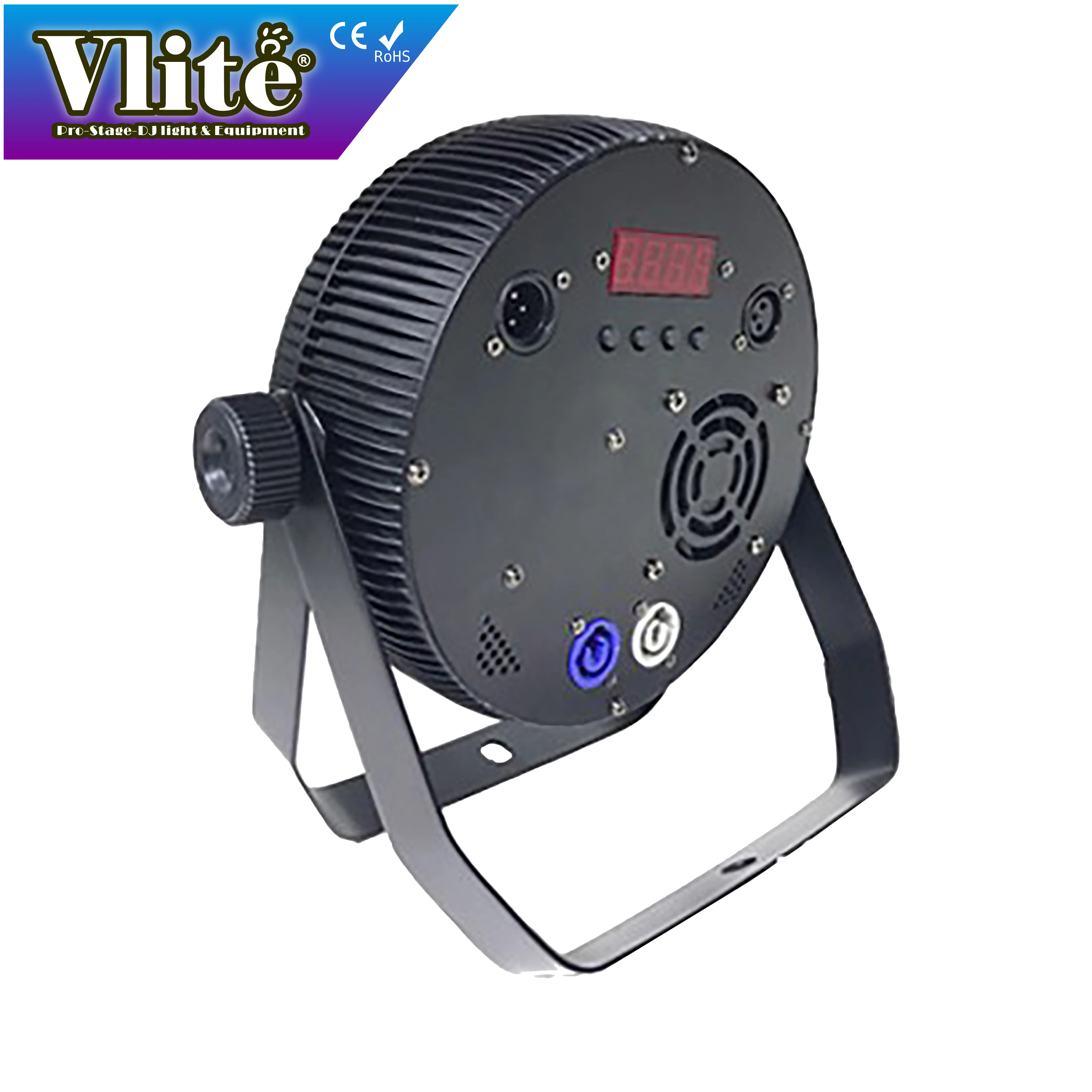 18 x 10W 4-in-1 LED PAR Spotlights DMX512 Control Mode PC Lamp Body Material RGBW
